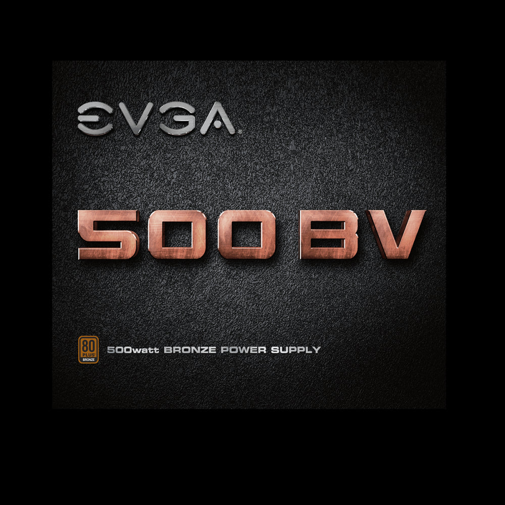 Fuente De Poder Evga 100-Bv-0500-K1 500W Plus Bronce No/Mod 100-Bv-0500-K1