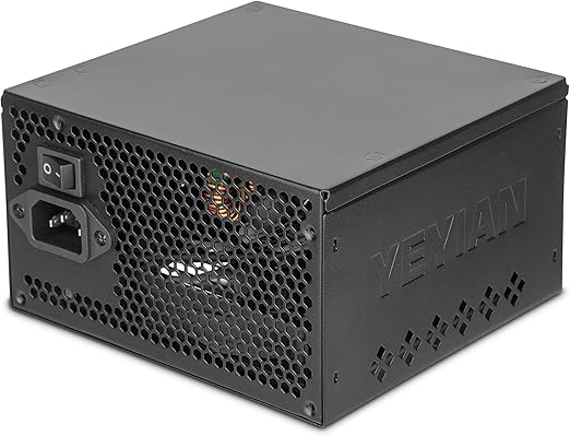 Fuente De Poder Yeyian Yfb-75000-01 Raiden 750W 80+ Bk Non-Modular