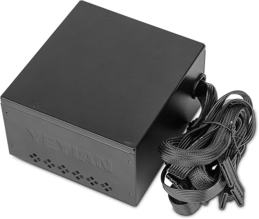 Fuente De Poder Yeyian Yfb-75000-01 Raiden 750W 80+ Bk Non-Modular