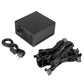 Fuente De Poder Yeyian (Yfg-85031-01) 850W, Modular, 80Plus Oro, Ventilador De 140 Mm, Negro
