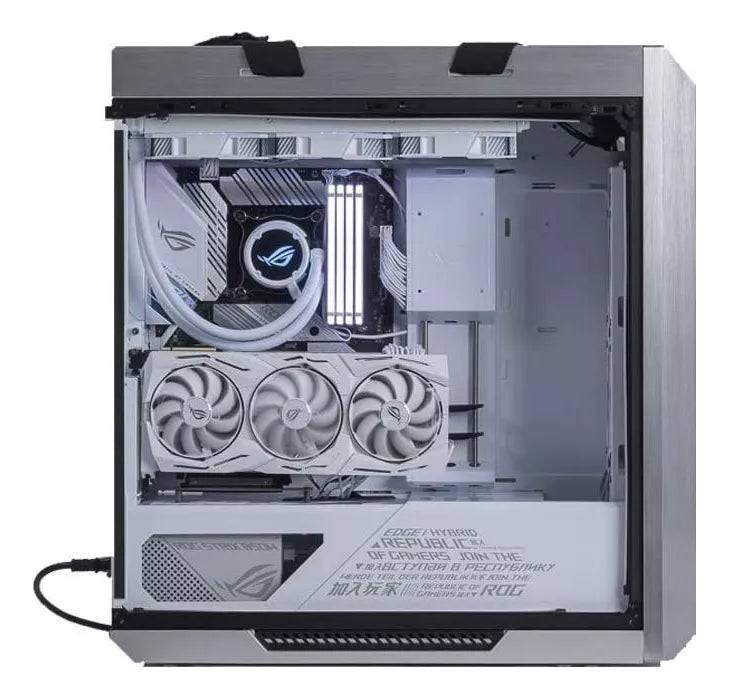 Gabinete Asus Gx601 Rog Strix Helios White E-Atx/Atx /Rgb /V