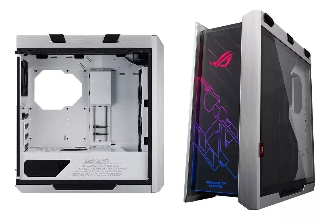 Gabinete Asus Gx601 Rog Strix Helios White E-Atx/Atx /Rgb /V