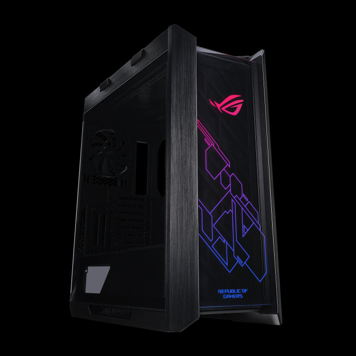 Gabinete Asus Rog Strix Helios Con Ventana Rgb, Midi-Tower, Atx/Eatx/Micro-Atx/Mini-Atx, Usb 3.1, Sin Fuente, 4 Ventiladores