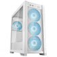 Gabinete Asus (Tuf Gaming Gt302 Argb Wht)Media Torre Vidrio Templadoconexion Ocultano Psu