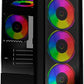 Gabinete Balam Rush (Br-936057) Dragonfly Ii Crystal Gm745S,Micro Atx,1*Usb 3.0,Cristal Temp,Negro