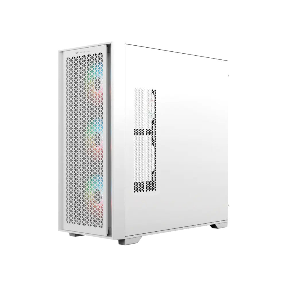Gabinete Balam Rush (Br-938761) Carbono Twin Mate9000Atx1*Usb 3.0Doble Panel4 Fanblanco