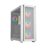 Gabinete Balam Rush (Br-938808) Carbono Twin Mate7000Atx1*Usb 3.0Doble Panel4 Fanblanco