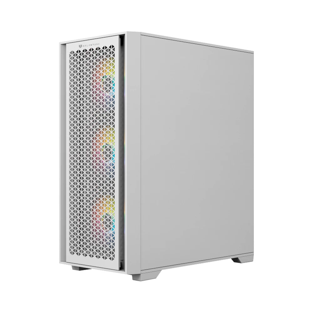 Gabinete Balam Rush (Br-938808) Carbono Twin Mate7000Atx1*Usb 3.0Doble Panel4 Fanblanco