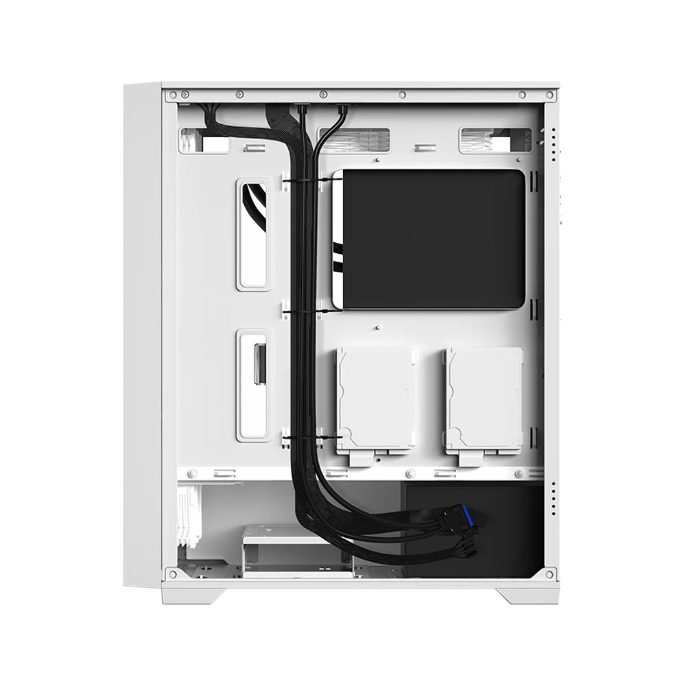 Gabinete Balam Rush (Br-938808) Carbono Twin Mate7000Atx1*Usb 3.0Doble Panel4 Fanblanco