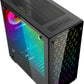Gabinete Balam Rush (Br-922968) Talos Gi980,Microatx,Sin Fuente,1*Usb 3.0,Cristal Templado,Negro