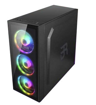 Gabinete Balam Rush Dragonfly Con Ventana, Midi-Tower, Atx/Micro Atx/Mini-Atx, Usb 3.0, Sin Fuente, Negro