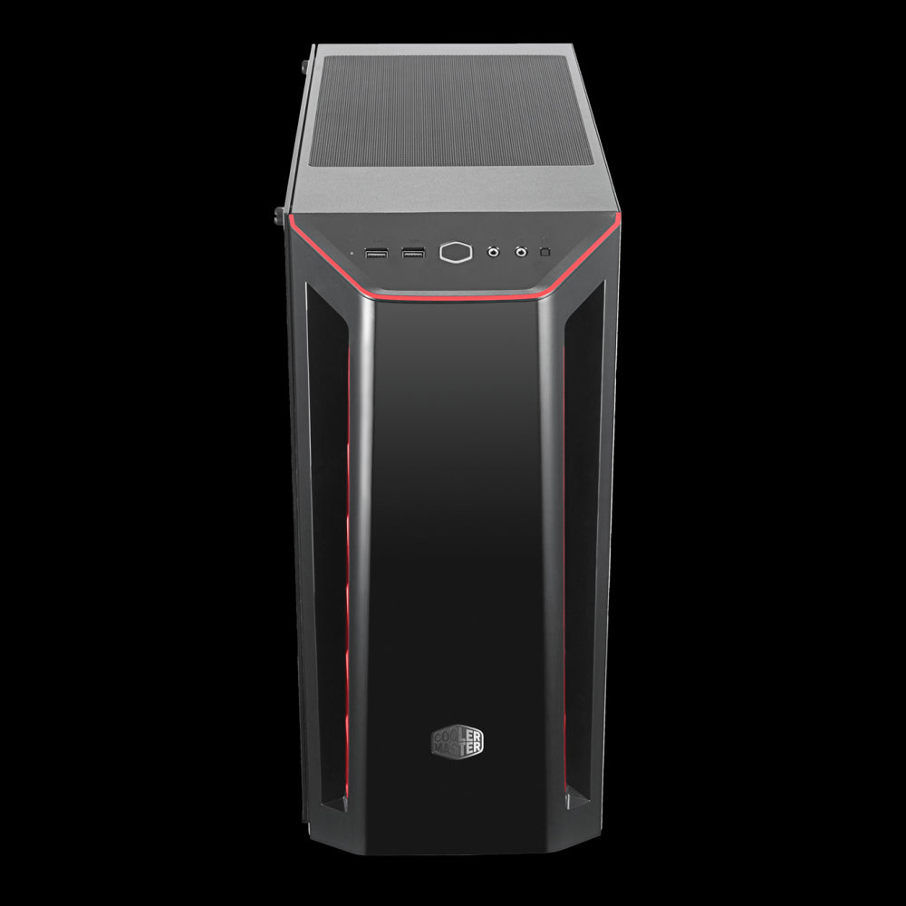Gabinete Cooler Master (Mcb-B520-Kgnn-S00)Masterbox Mb520Tgvidrio Tempatx-Minitxp Negros/Fuente