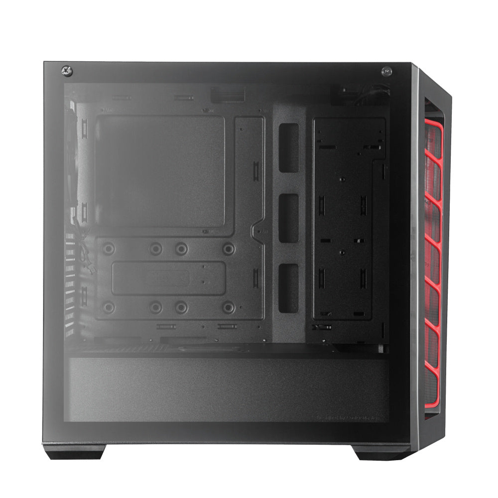 Gabinete Cooler Master (Mcb-B520-Kgnn-S00)Masterbox Mb520Tgvidrio Tempatx-Minitxp Negros/Fuente
