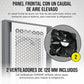 Gabinete Corsair (Cc-9011211-Ww) 5000D Airflow Blanco Cristal Templado Med-Torre Sin Fuente