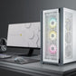 Gabinete Corsair (Cc-9011211-Ww) 5000D Airflow Blanco Cristal Templado Med-Torre Sin Fuente