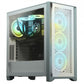 Gabinete Corsair (Cc-9011201-Ww) 4000D Airflow Blanco Cristal Templado Med-Torre Sin Fuente