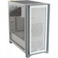Gabinete Corsair (Cc-9011201-Ww) 4000D Airflow Blanco Cristal Templado Med-Torre Sin Fuente