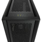 Gabinete Corsair (Cc-9011210-Ww) 5000D Airflow Negro Cristal Templado Med-Torre Sin Fuente