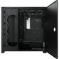 Gabinete Corsair (Cc-9011212-Ww) Icue 5000X Rgb Negro Cristal Templado Med-Torre Sin Fuente