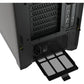 Gabinete Corsair (Cc-9011212-Ww) Icue 5000X Rgb Negro Cristal Templado Med-Torre Sin Fuente