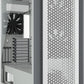Gabinete Corsair (Cc-9011219-Ww) 7000D Airflow,Panel Frontal Acero,Blanco,Atx,Sin Fuente