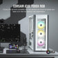 Gabinete Corsair (Cc-9011227-Ww) Icue 7000X Rgb 3,Panel Cristal,Blanco,Atx,Sin Fuente