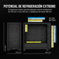 Gabinete Corsair (Cc-9011251-Ww) 3000D Airflow,Negro,Cristal Templado,Mid-Torre,Sin Fuente