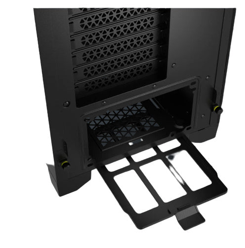 Gabinete Corsair (Cc-9011255-Ww) 3000D Rgb Airflow,Negro,Cristal Templado,Mid Torre,Sin Fuente