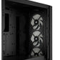 Gabinete Corsair (Cc-9011255-Ww) 3000D Rgb Airflow,Negro,Cristal Templado,Mid Torre,Sin Fuente