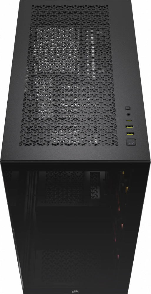 Gabinete Corsair (Cc-9011280-Ww) Icue Link 3500X Rgbnegrocristal Templadomed-Torresin Fuente