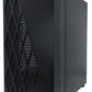 Gabinete Evotec (Ev-1018) Taipei Crist Temp,Micro-Atx,Mini Atx,2*Usb 2.0,Usb 3.0,Ssd 2.5,3*Fan Rgb,N