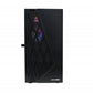 Gabinete Evotec (Ev-1018) Taipei Crist Temp,Micro-Atx,Mini Atx,2*Usb 2.0,Usb 3.0,Ssd 2.5,3*Fan Rgb,N
