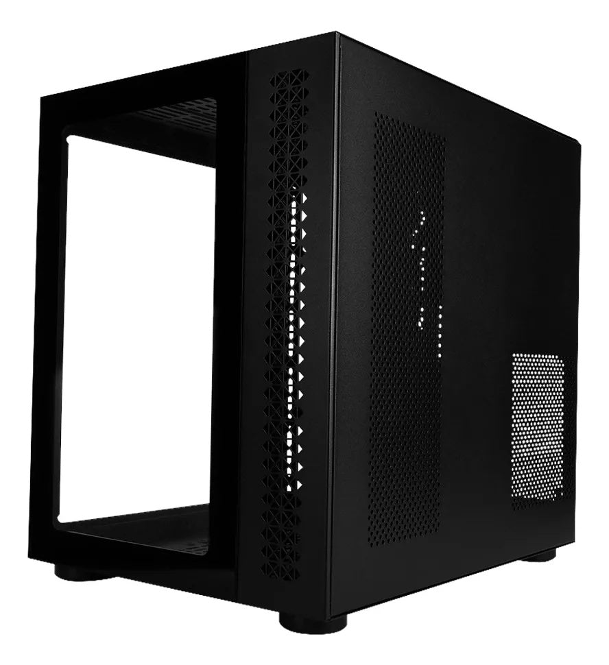 Gabinete Game Factor Atx Fishtank Doble Cristal Usb 3.0 S/Fte Negro Csg700-Bk