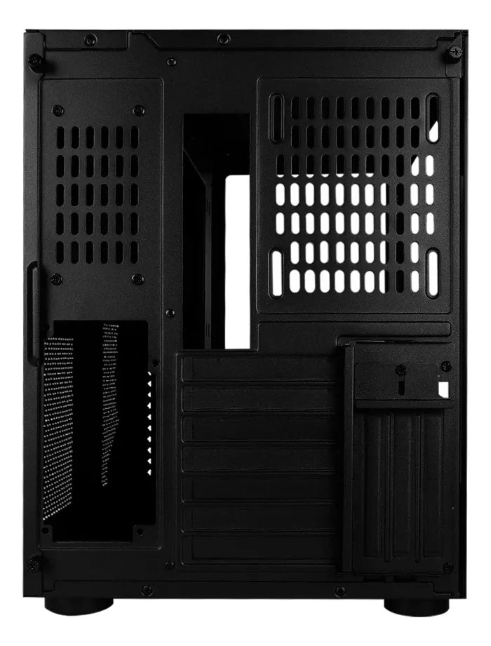 Gabinete Game Factor Atx Fishtank Doble Cristal Usb 3.0 S/Fte Negro Csg700-Bk
