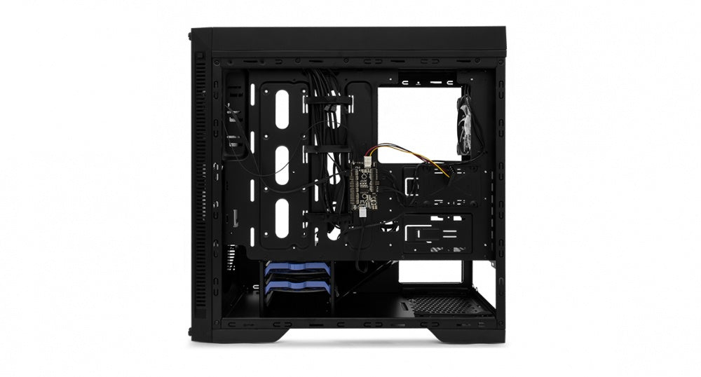 Gabinete Game Factor Csg601 Con Ventana Rgb, Full-Tower, Atx/E-Atx/Micro-Atx/Mini-Itx, Usb 2.0/3.0, Sin Fuente, 1 Ventilador