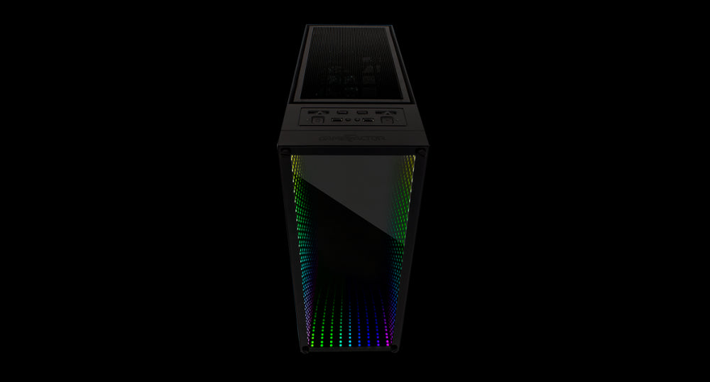 Gabinete Game Factor Csg601 Con Ventana Rgb, Full-Tower, Atx/E-Atx/Micro-Atx/Mini-Itx, Usb 2.0/3.0, Sin Fuente, 1 Ventilador