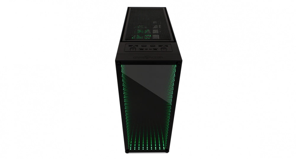 Gabinete Game Factor Csg601 Con Ventana Rgb, Full-Tower, Atx/E-Atx/Micro-Atx/Mini-Itx, Usb 2.0/3.0, Sin Fuente, 1 Ventilador