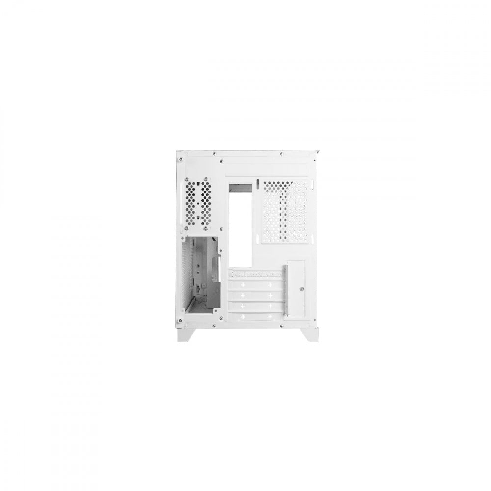 Gabinete Game Factor Matx Fishtank Doble Cristal Usb 3.0 S/Fte Blanco Csg570-Wh