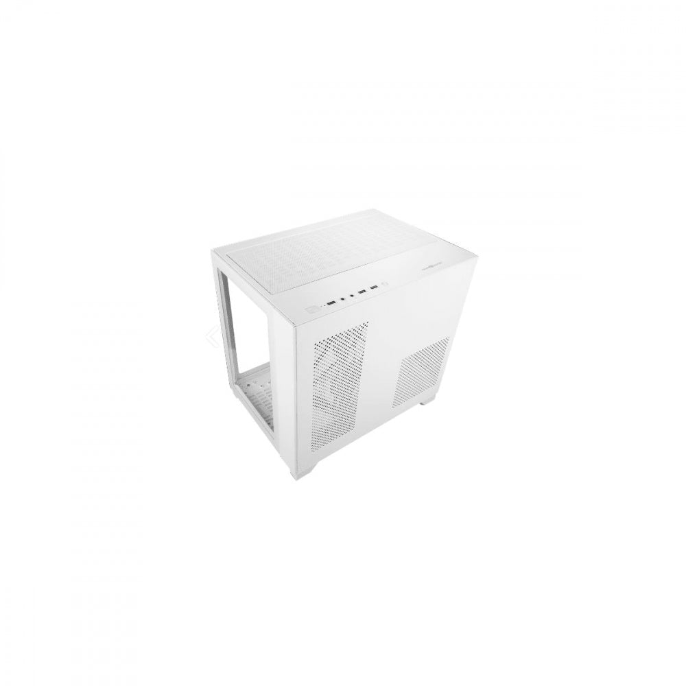 Gabinete Game Factor Matx Fishtank Doble Cristal Usb 3.0 S/Fte Blanco Csg570-Wh