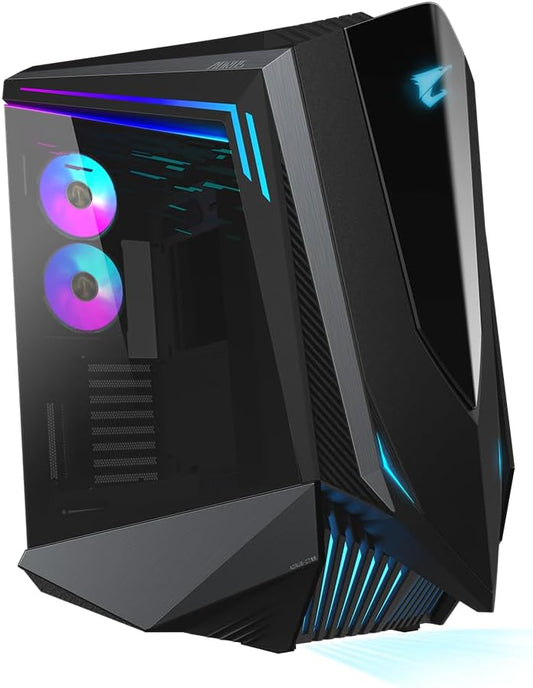 Gabinete Gigabyte (Gb-Ac700G) C700 Glass, Vidrio Templado, Rgb Fusion, Atx, Negro