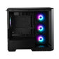 Gabinete Msi (Mag Pano M100R Pz) Negro Vidrio Templado 4*Ventilador Argb Micro Atx Sin Fuente