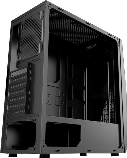 Gabinete Xzeal (Xzcgb07B) Zx135 Micro Atxpanel Vidrio1*Usb 3.02*Usb 2.03*Ventilador Rgbnegro