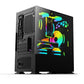 Gabinete Yeyian Ych-041520 Haizen 2500 Microatx 3Vent Argb/Mesh/Negro