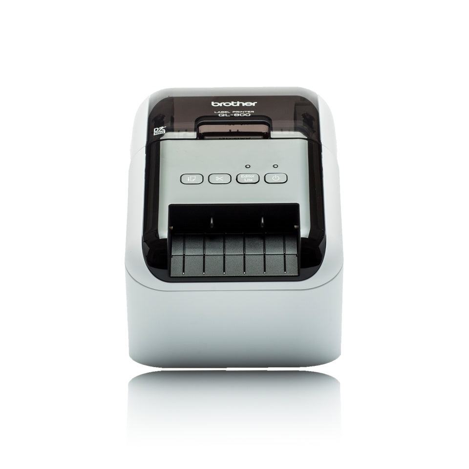 Brother Ql800, Impresora De Etiquetas, Térmica Directa, 300 X 600 Dpi, Usb 2.0, Negro/Gris