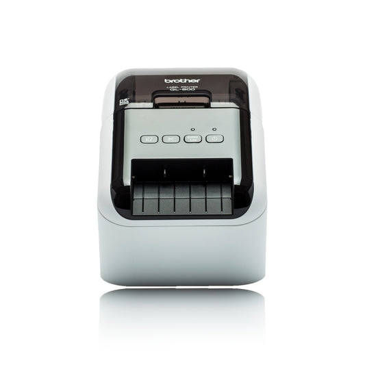 Brother Ql800, Impresora De Etiquetas, Térmica Directa, 300 X 600 Dpi, Usb 2.0, Negro/Gris