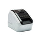 Brother Ql800, Impresora De Etiquetas, Térmica Directa, 300 X 600 Dpi, Usb 2.0, Negro/Gris