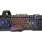 Kit 4 En 1 Naceb (Na-0925)Tecladomouseaudifonosmouse Pad2400 Dpiled Rgbusbnegro