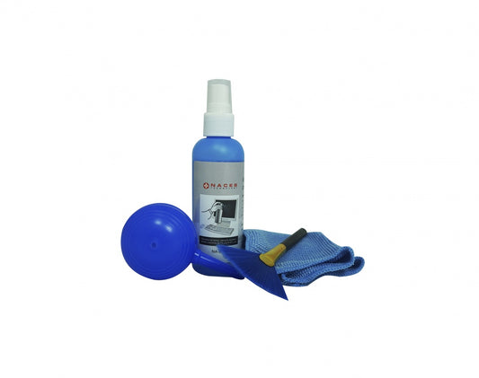 Kit De Limpieza Naceb (Na-612) Limpiador Para Pantallas Lcd,Micro Fibra, Brocha, Aspirador