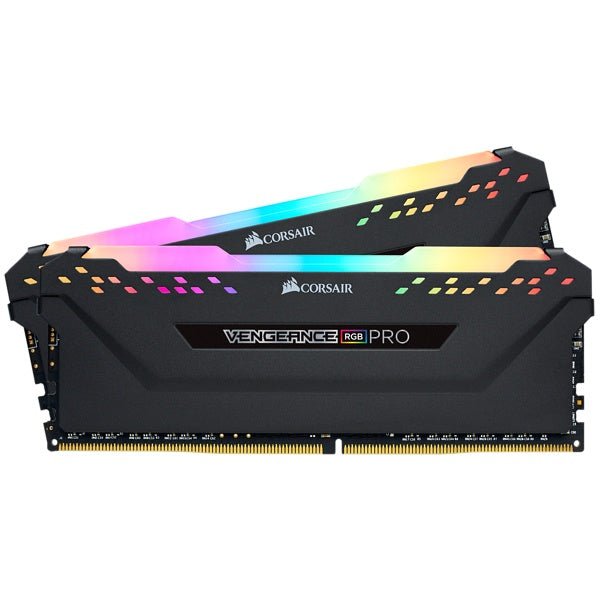 Memoria Dimm Ddr4 Corsair (Cmw16Gx4M2A2666C16) 16Gb 2666Mhz (2X8Gb) Vengeance Rgb Pro Negro Cl16