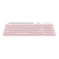 Kit Teclado Y Mouse Inalambrico Acteck (Ac-936279) Silk Mk720Rf Usbbt4000 Dpi100 Tecrosa